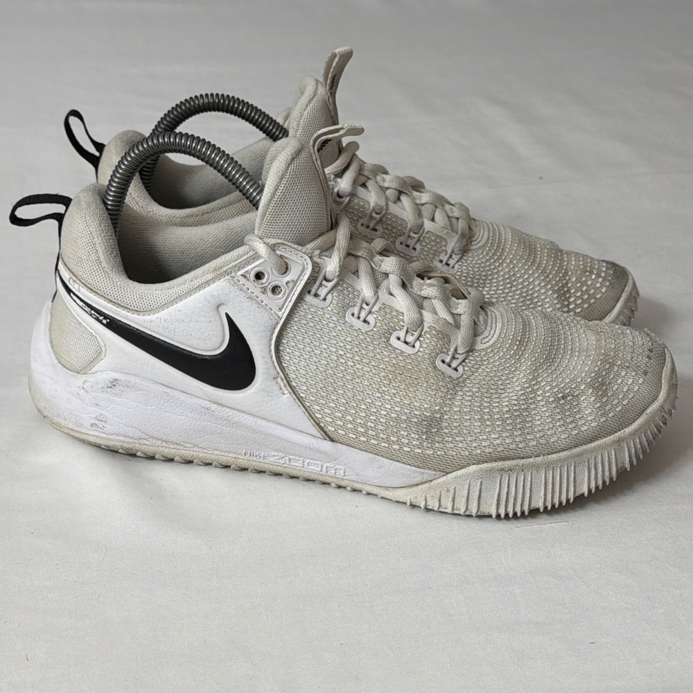 Nike Air Zoom HYPERACE 2 Volleyball Shoes White Women Sz 9 Sneakers AA0286-100
